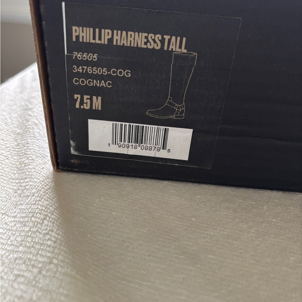 Frye Brown Leather Combat Boots - Picture 3 of 3
